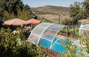 Piscina privada de Cortijo Las Chorreras en Granada